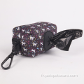 Sacs de merde de chien portable support de coutume populaire